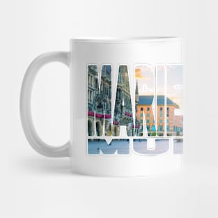 MARIENPLATZ Munich - Germany Morning Golden Light Mug